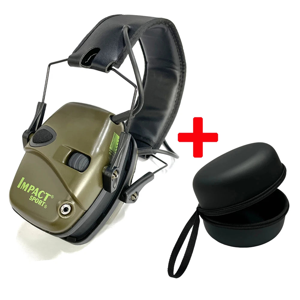 New Electronic Shooting Headset Headphones for Hearing Protection Ear Protect Noise Reduction Active Hunting Tactical Earmuff