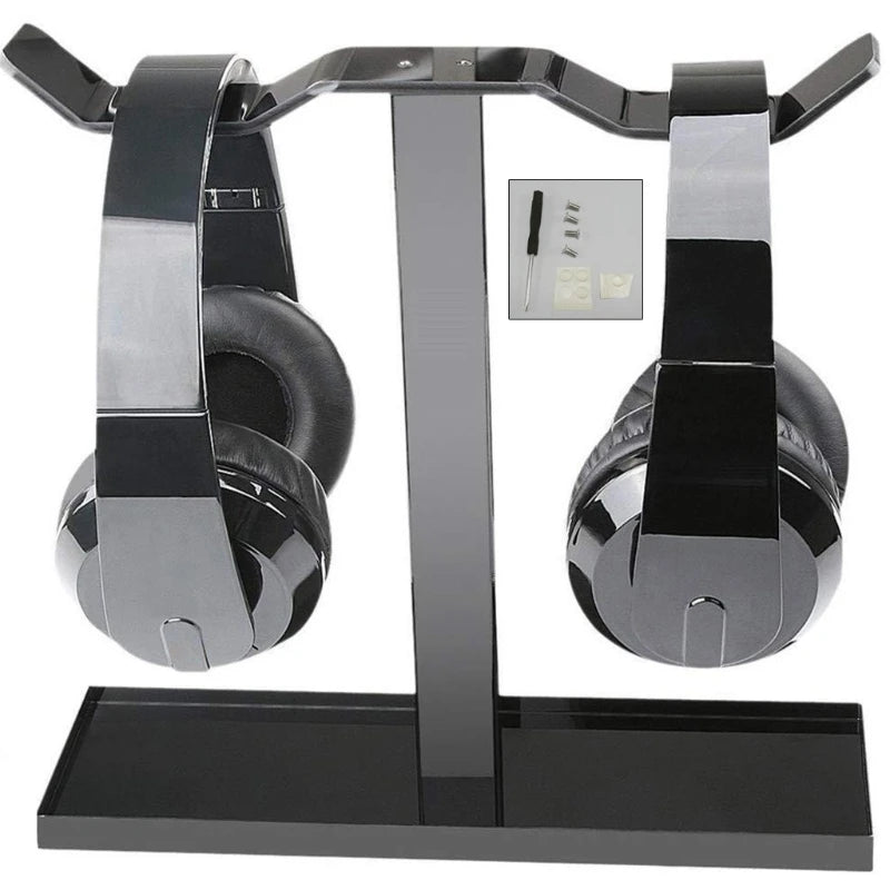 Universal Anti-Scratch Headphone Stand Headset Holder Gaming Headset Heavy Double Side Hanging Headphones Hanger