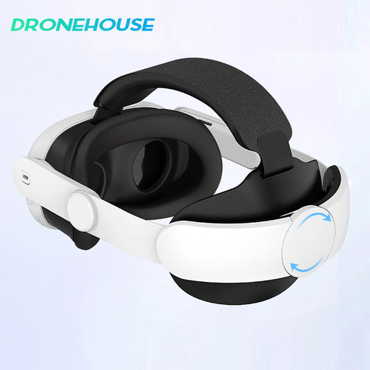 Head Strap for Meta Quest 3/Quest 3S VR Adjustable Comfortable to Wear Headset Elite Strap for Oculus Quest 3S VR Accessories