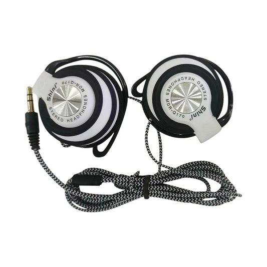 3.5mm Wired Headphones HIFI Heavy Bass Headset Over-ear Adjustable Ear Hook Earphones Music Headset For Mp3/MP4 Phone