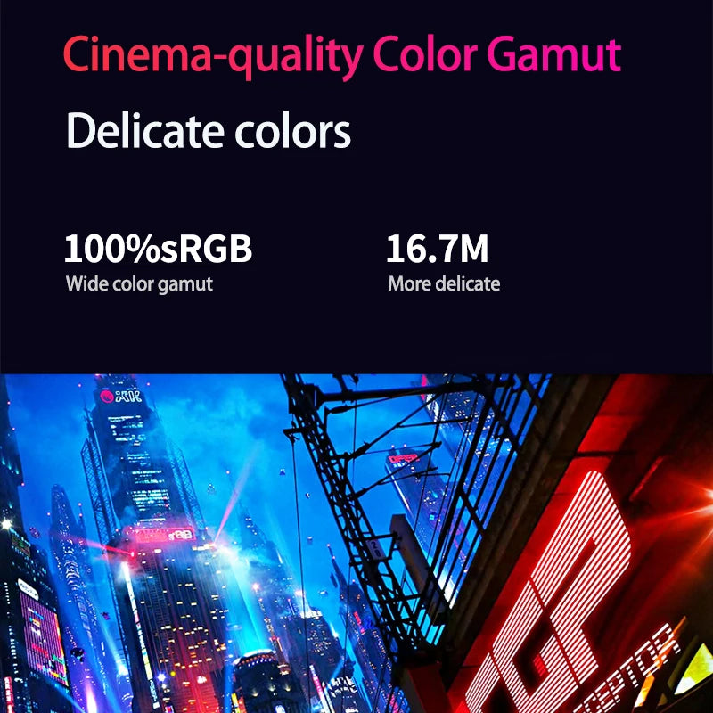 16inch Portable Monitor 1920*1200P Touch Screen 100% SRGB Gaming Computer Display for Steam Deck Laptop Switch PS4 PS5 Xbox